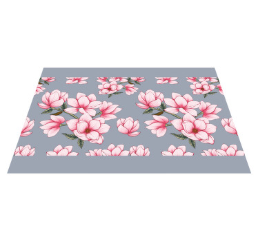 Kauniita magnolia kukkia vnyl placemats - Tenstickers