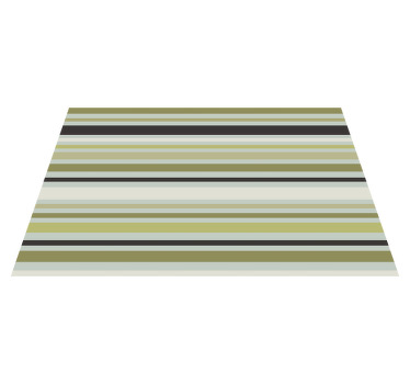 Nuancer af grønne linjer originale dækkeservietter - TenStickers