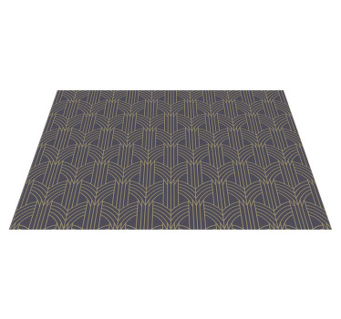 Tischset elegant Geo-muster im "art deco"-stil - TenStickers