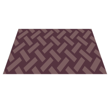 Geometrijski vijolični kvadratni vzorec vinilne pogrinjke - TenStickers