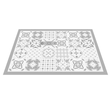 šedá "beatrice" elegantní prostírání - TenStickers