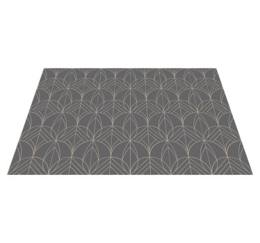 Geometric pattern contemporary style placemats - TenStickers