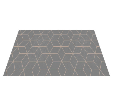 Mantel individual original Cuadrados de estilo contemporáneo - TenVinilo