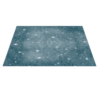 Kuvioitu sininen valkoisilla pisteillä Alkuperäinen pöytätabletti - Tenstickers