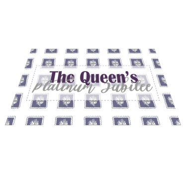 UK Stamp queens Jubilee  Placemats - TenStickers