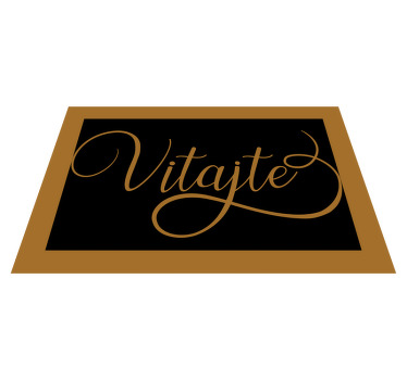 Vinylové prestieranie vitajte - Tenstickers