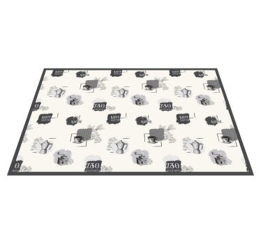 Tischset Zuhause 7:30 morgens Kaffee - TenStickers