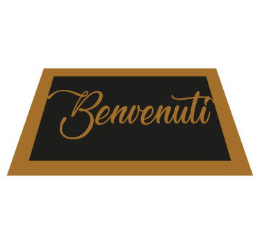 Tovaglietta personalizzata benvenuti - TenStickers