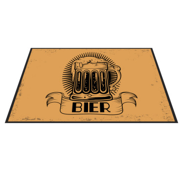 Tischsets originell Bierkrug - TenStickers