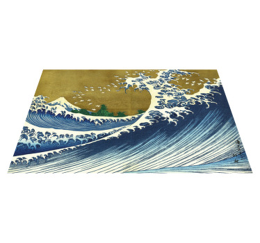 Mantel individual rectangular Kaijo no Fuji - TenVinilo