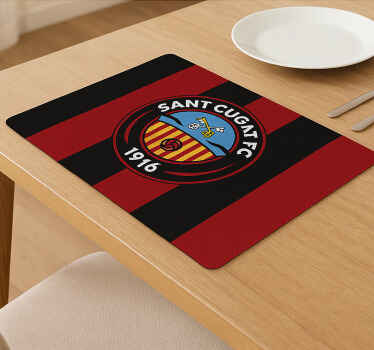 Mantel individual original escudo de sant cugat - TenVinilo