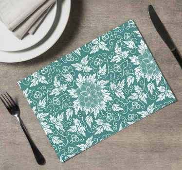 Mantel individual original adornos vintage - TenVinilo