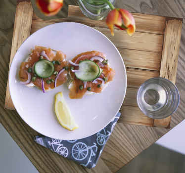 Manteles individuales textura madera moderna - TenVinilo