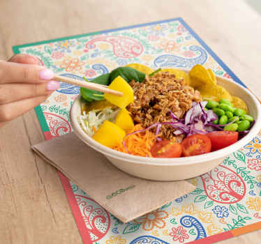 Podkładka na stół do domu Kolorowe Tureckie - TenStickers