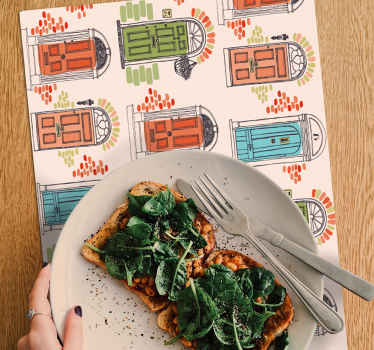 Vrata podmetača od vinil dublina - TenStickers