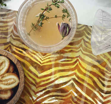 Mantel individual patrón Acuarela texturizada - TenVinilo