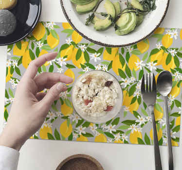 레몬 트리 감귤 플레이스 매트 - TenStickers