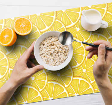 Podkładka na stół w plasterki pomarańczy  - TenStickers