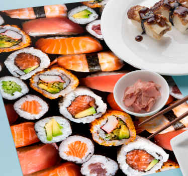 Sushi Rolls Vinyl placemats - TenStickers