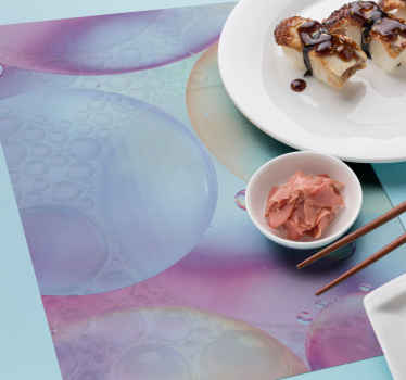 抽象的大气球优雅的餐垫 - TenStickers