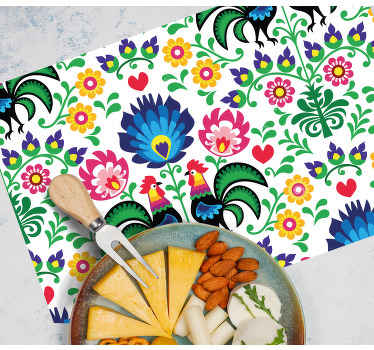 Oryginalne podkładki na stół Polski folk - TenStickers