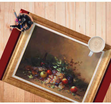 Stilleben konst ursprungliga bordstabletter - Tenstickers