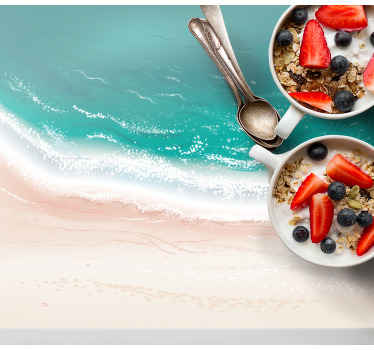 Sea view sea life placemats - TenStickers