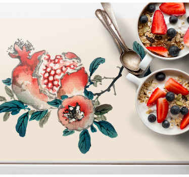 Mantel individual original Frutas en un arbol - TenVinilo