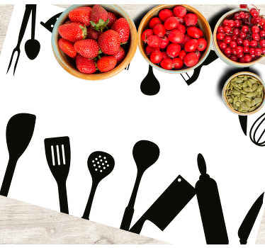 Mantel individual rectangular Accesorios de cocina - TenVinilo