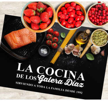 τρόφιμα και λαχανικά με ονομασίες βινυλίου - TenStickers