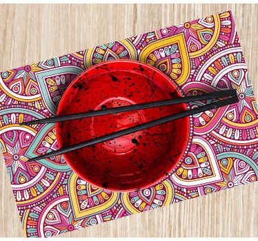 Mantel individual casa Diseños de mandala - TenVinilo