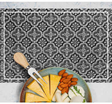 Tischset elegant Edles Design mit ornament - TenStickers