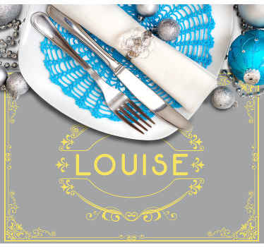 Tischsets originell Pantone mit Namen - TenStickers