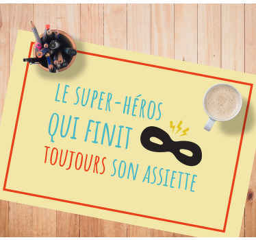 Çocuk amerikan servis süper kahraman tabak İlhamı - TenStickers