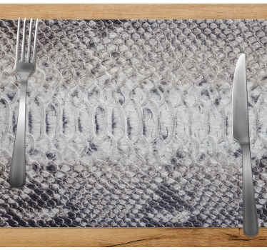 Dry scales textured placemats - TenStickers
