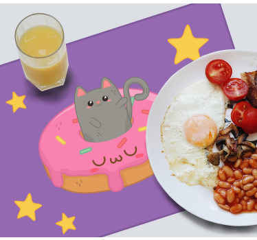 Pisici și gogoși pentru copii - TenStickers