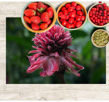 Martinique virág design virágos alátét - TenStickers