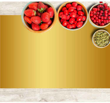 χρυσές μεταλλικές βινυλικές πλάκες - TenStickers