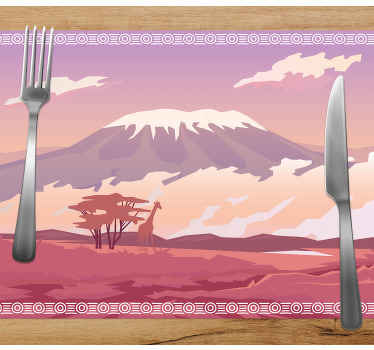 Mantel individual original Kilimanjaro - TenVinilo