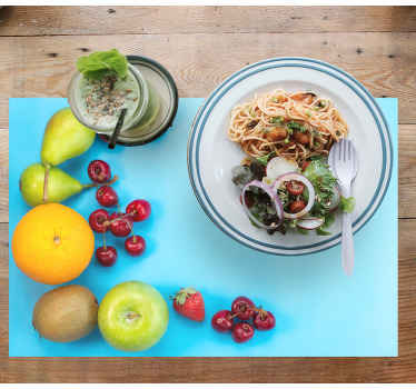 Colourful food Vinyl placemats - TenStickers