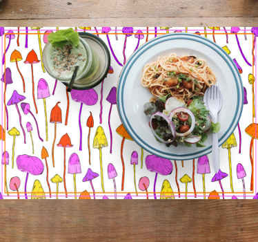 Hallucinogena svampmönster bordstabletter - Tenstickers