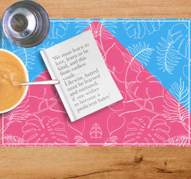 ροζ και μπλε χρώμα μπλοκάρει και αφήνει σουπλά - TenStickers