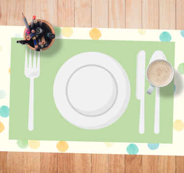 Tischset Kinder Besteckverteilungsgrafik - TenStickers