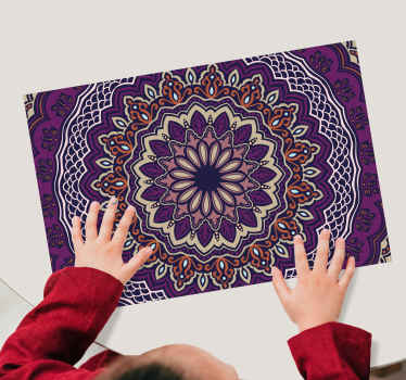 Colorful stripes fiber imitation placemats - TenStickers