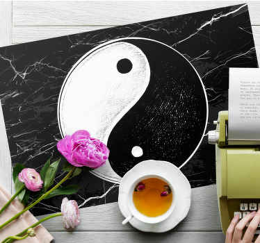 Individuais de mesa originais Equilíbrio yin yang original - TenStickers