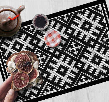 Viking, lenket, firkantet, firkant spisebrikke original - Tenstickers