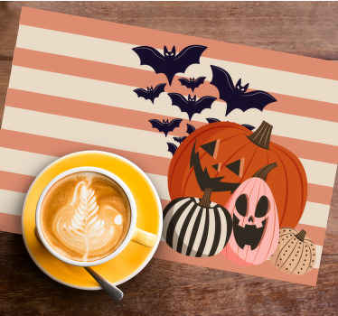 Risanka strašni jack o luči netopirji pogrinjki - TenStickers