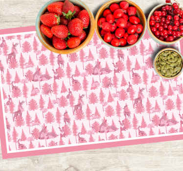 Prekrasni roza podmetači za sobove za djecu - TenStickers