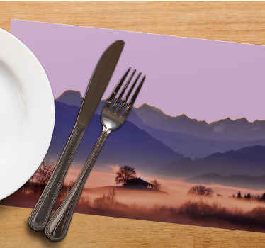 Sumu maisema esteettiset värit Alkuperäinen pöytätabletti - Tenstickers