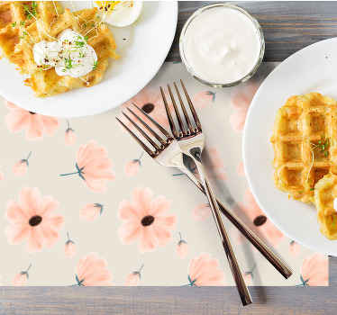 Individual original mesa arreglo floral inspirado - TenVinilo